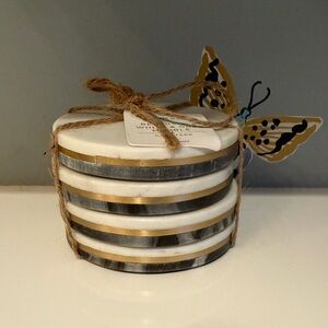 Williams Sonoma Reversible Marble Coasters